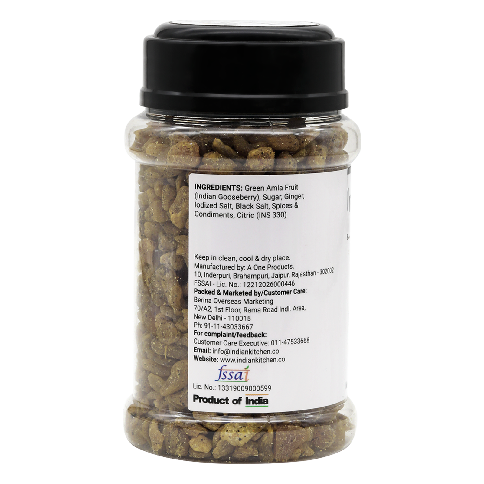 Indian Kitchen Ginger Amla 190g Indian Kitchen Ginger Amla 190g